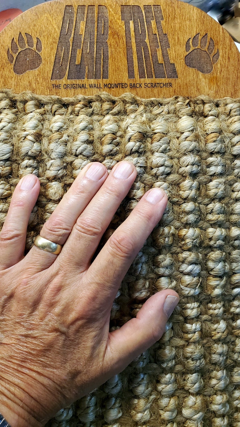 Wall Mounted Back Scratcher Man Cave Decor Rustic Cabin Etsy