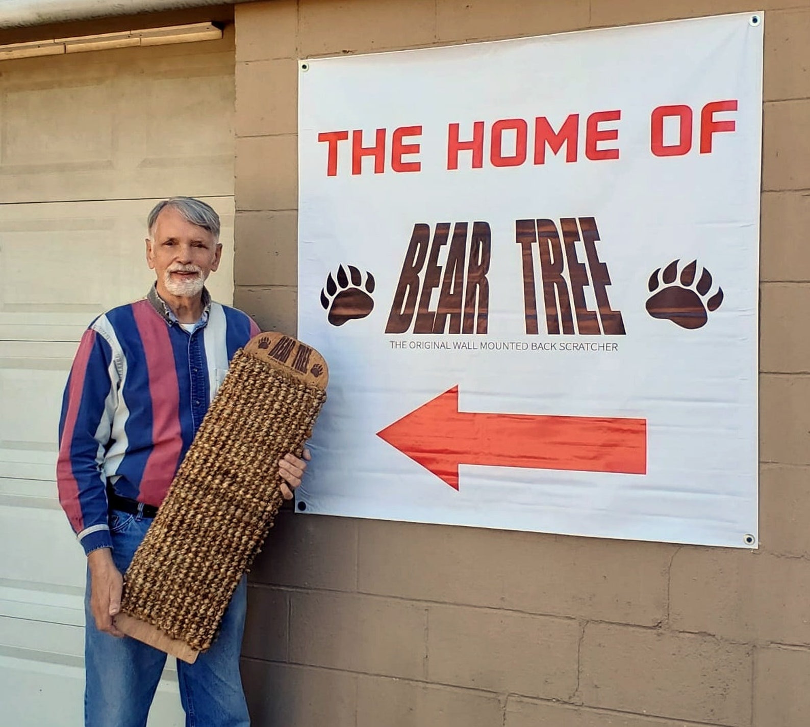 Wall Mounted Back Scratcher Man Cave Decor Rustic Cabin Etsy