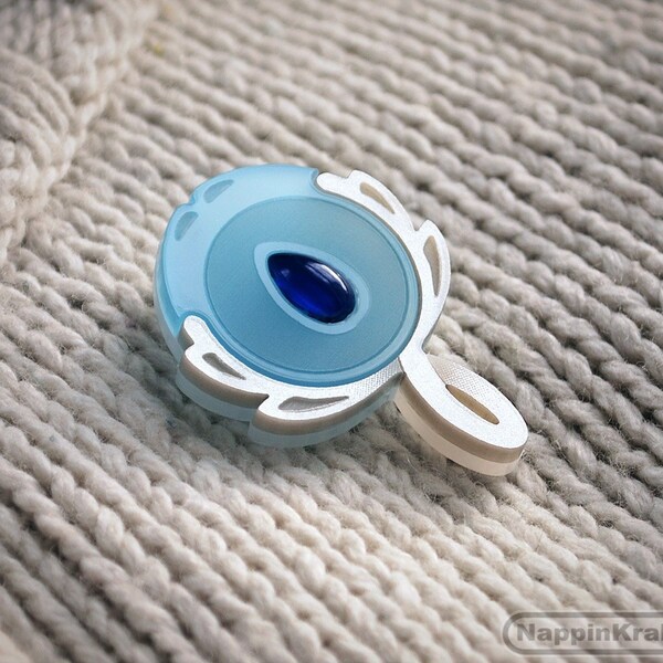 Lapis Lazuli's Mirror - Acrylic Pin/Brooch - Steven Universe