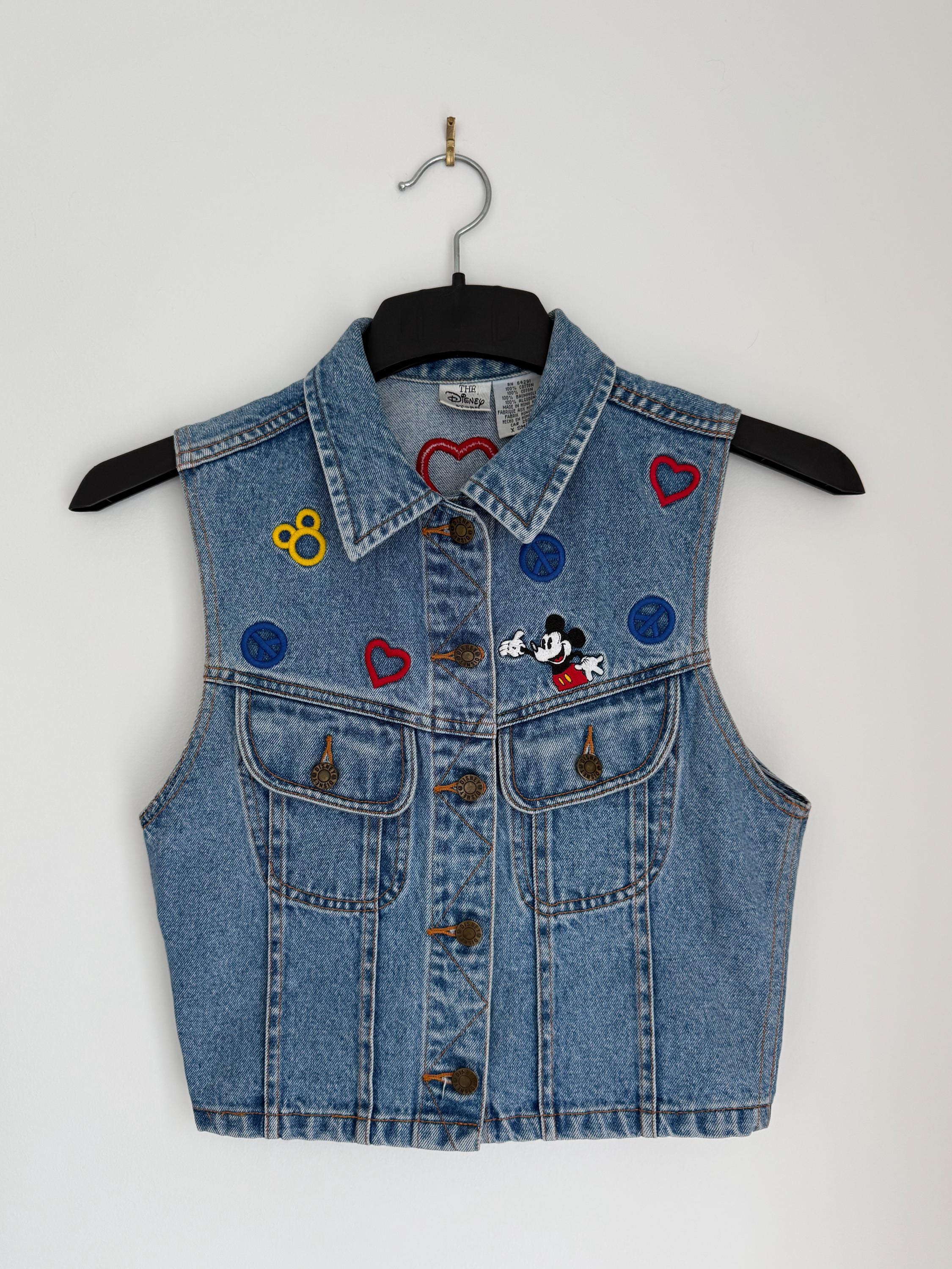 Mickey Vintage Vest - Etsy
