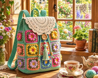Granny Square Backpack Pattern