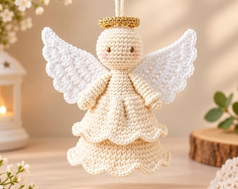 Crochet Angel Ornament Pattern