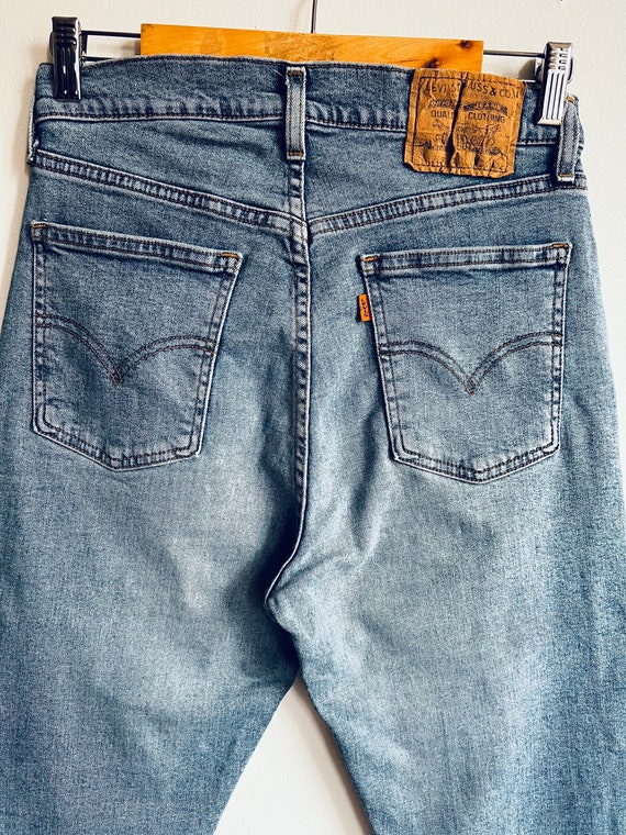 Vintage 805 skinny jeans cintura alta W31 - Etsy