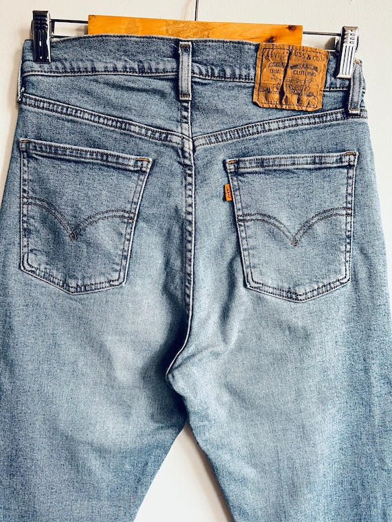 Vintage 805 skinny jeans cintura alta W31 - Etsy