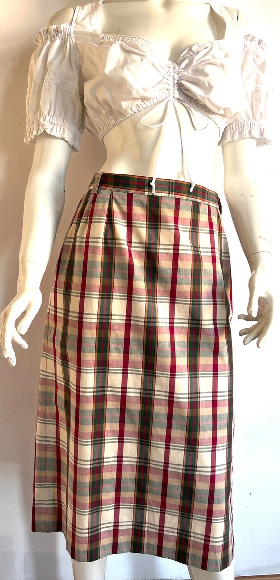 Gingham 90s skirt clearance