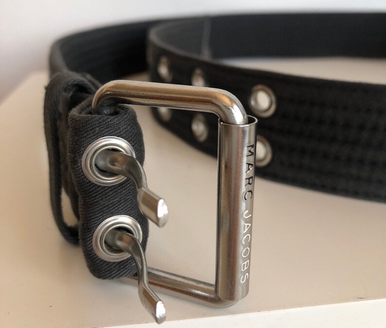 silver designer belt
