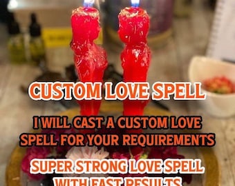 Custom Love Spell, Personalized Obsession Spell, Ex Back Spell