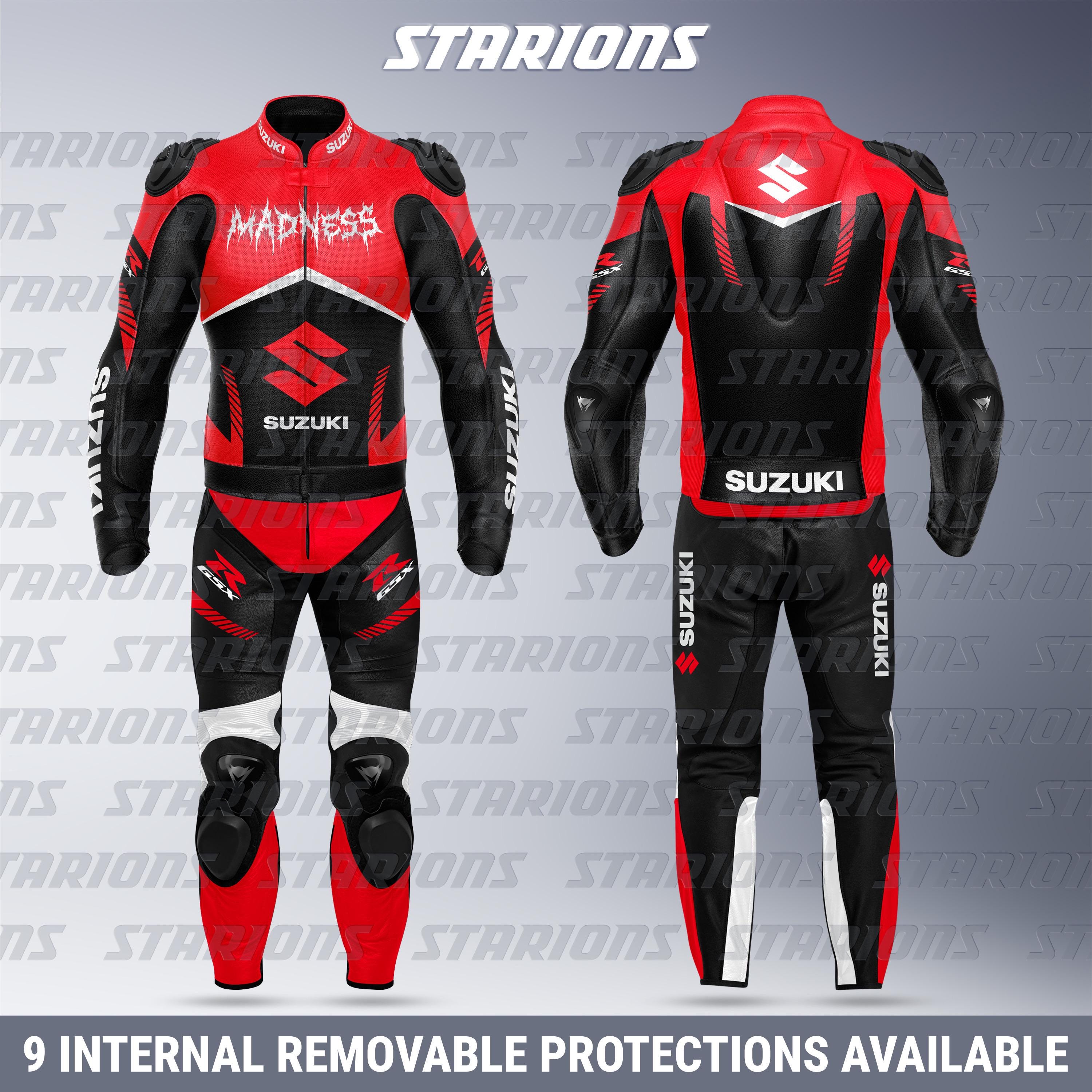 Motorcycle Race Suit Suzuki - Etsy