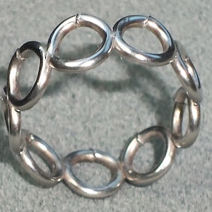Wicked Strong Chainmail &quot;Ring Mail&quot; Welded Size 5 1/2 Very Strong