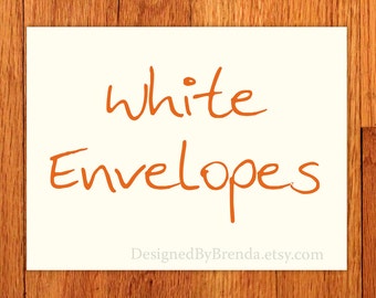 A2 White Envelopes - 5.75" x 4.375" - (Free shipping only with card order from my shop)