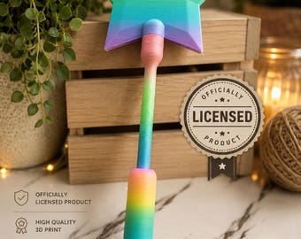 3D Printed Star Wand | Magical Fairy Wand | Kids Pretend Play Party Gift
