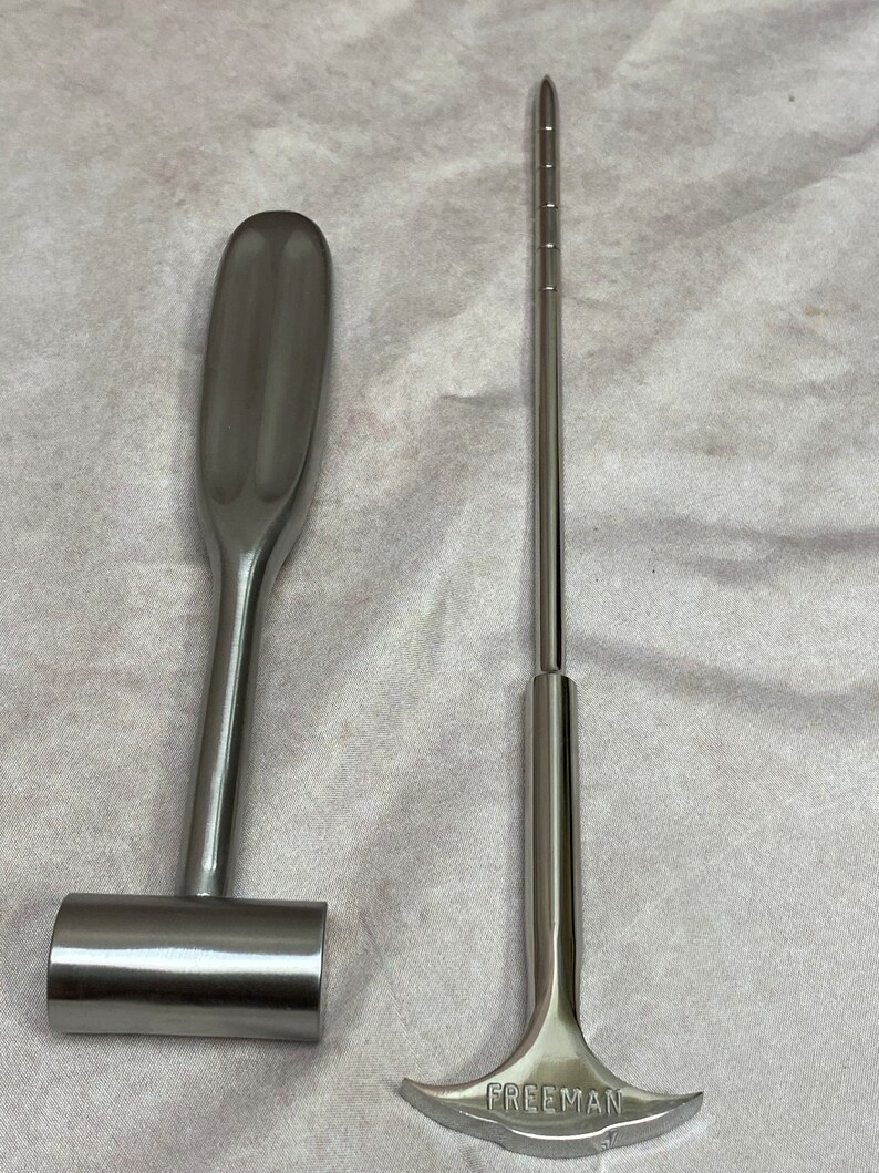 Lobotomy Orbitoclast & Hammer Surgical Medical Tools Etsy