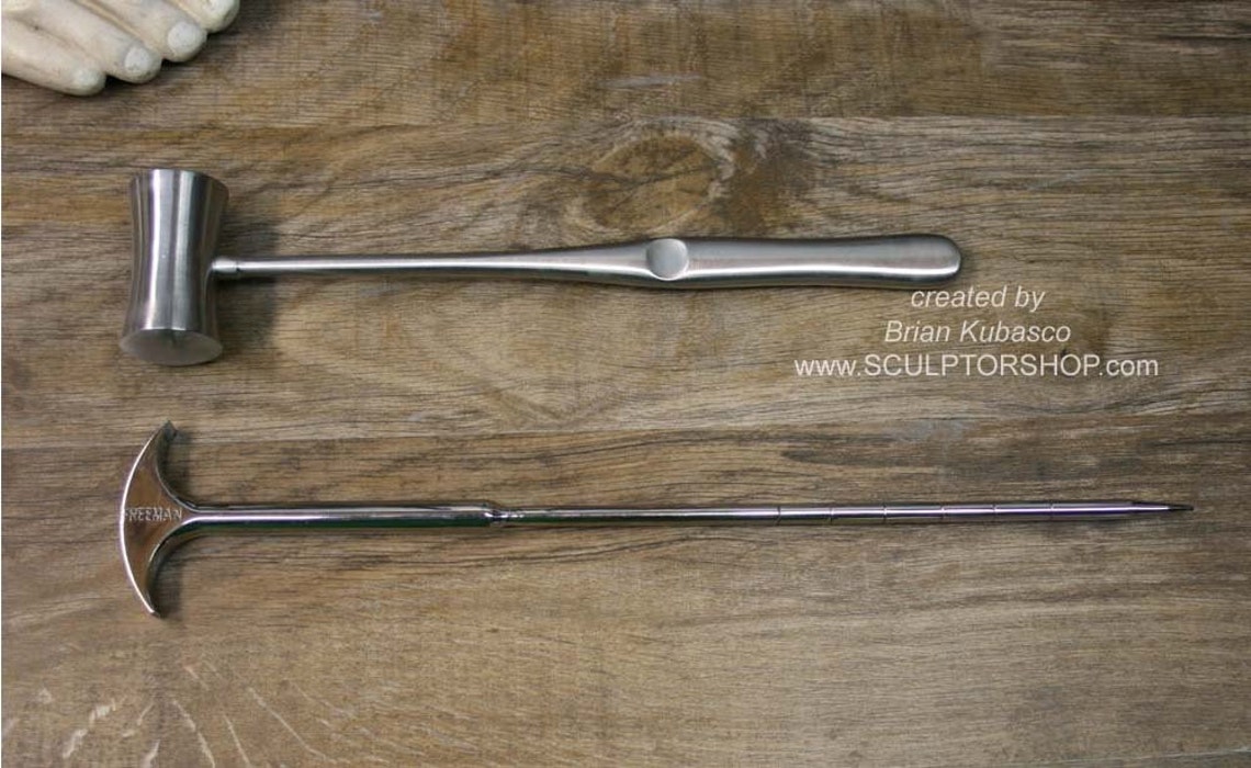 Lobotomy Tool Set Hammer & Orbitoclast Lobotomy ice pick Etsy
