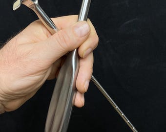 Authentic Lobotomy Orbitoclast & Hammer Surgical Medical Tools