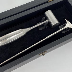Lobotomy Orbitoclast & Hammer Surgical Medical Tools Shadowbox With ...