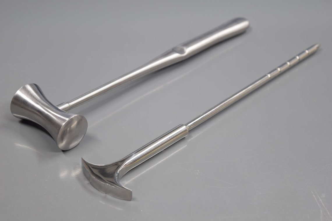 Lobotomy Orbitoclast & Hammer Surgical Medical Tools Etsy