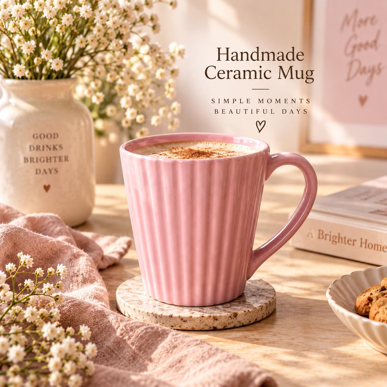 Geriffelte kaffeetasse