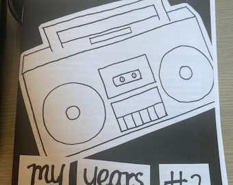 Tracks of My Years #2 - A Zine About 20 Random Songs I Like