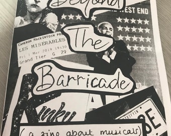 Beyond the Barricade - a zine about musicals