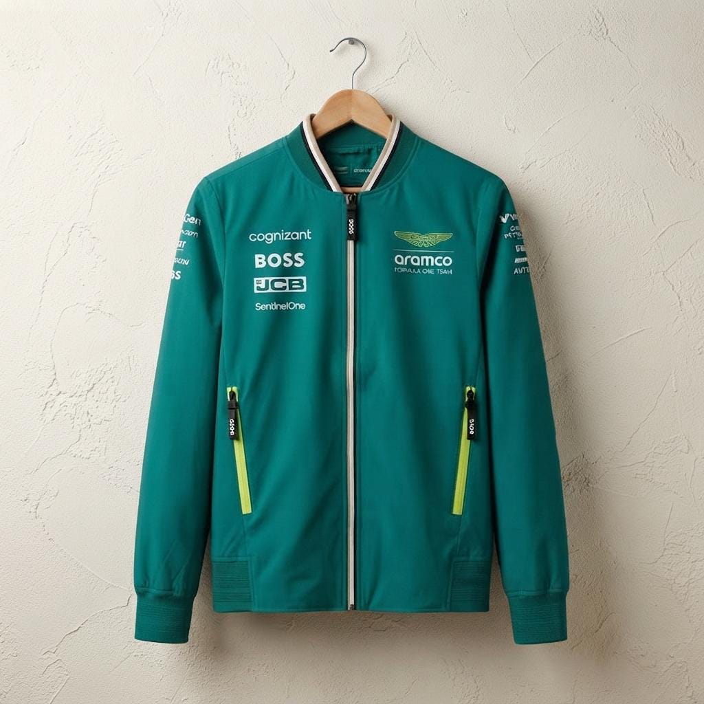 Mercedes racing jacket - Etsy 日本