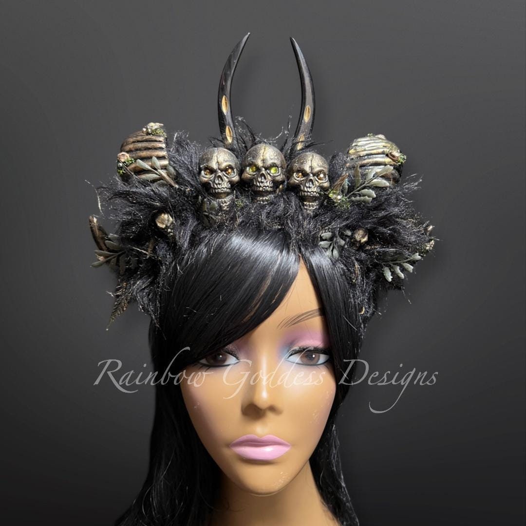 Sinister Siren Wig Adult Black Silver Sinister Siren Wig Adult Black Silver