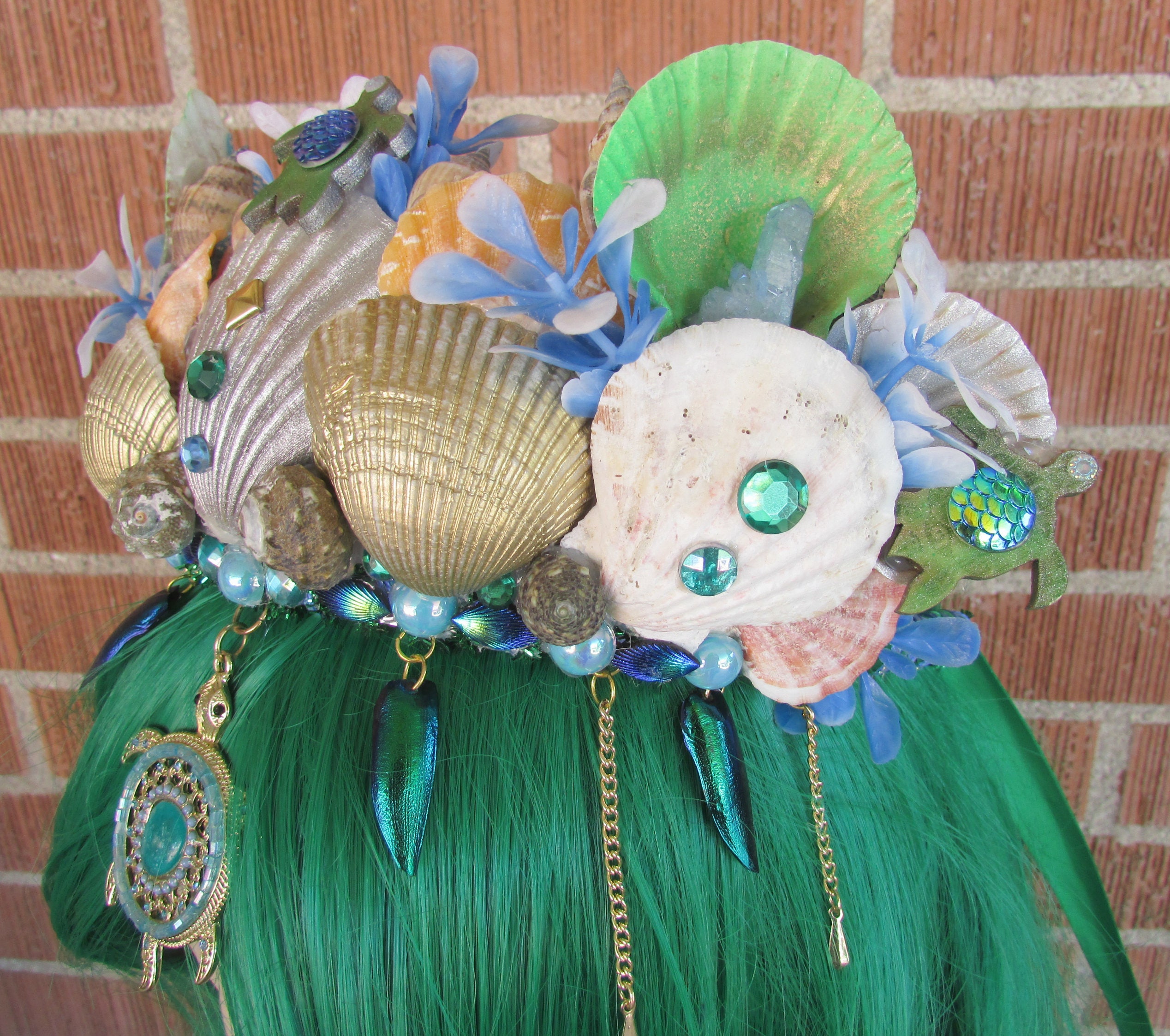 Mermaid Crown, Turtle Crown, Mermaid Headband, Mermaid Headdress, Sea ...