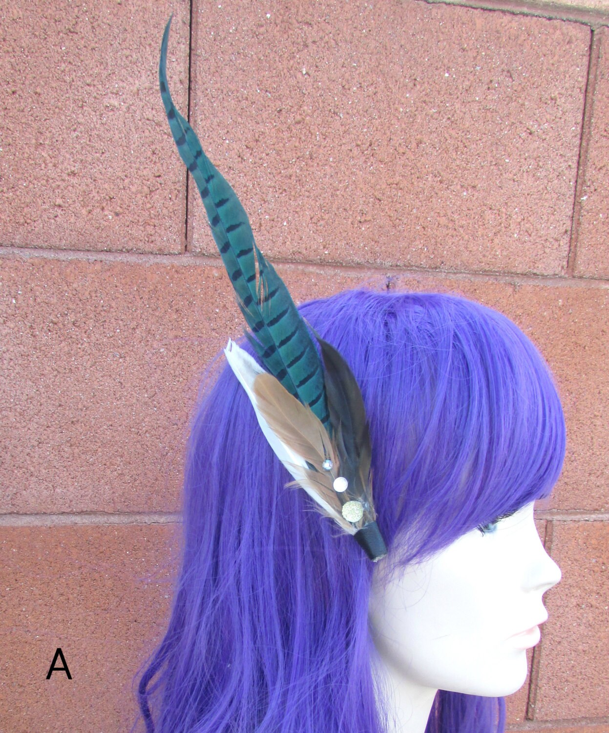 Feather Hair Clips, Hat Clips, Hair Decor, Hat Decor, Hair Fascinator