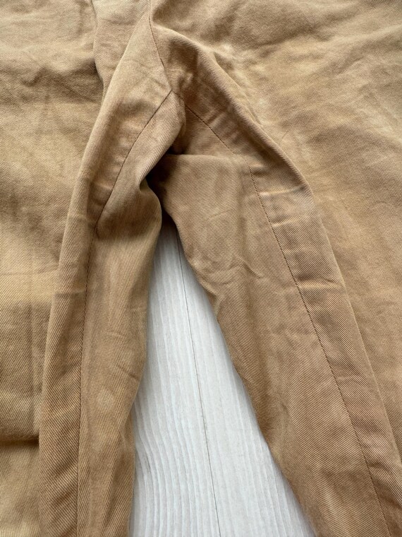 Buy Vintage PRADA Large Cargo Pants Brown Low Waist Print Stamp 