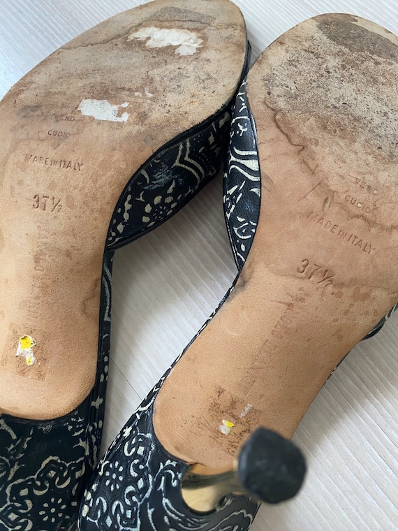 サンダル・ミュール ^MACMOC^ Vint Vintage Mood Flower Block Heel Slippers 3 Colo floral shoes: Women's Mules & Slides | Dillard's