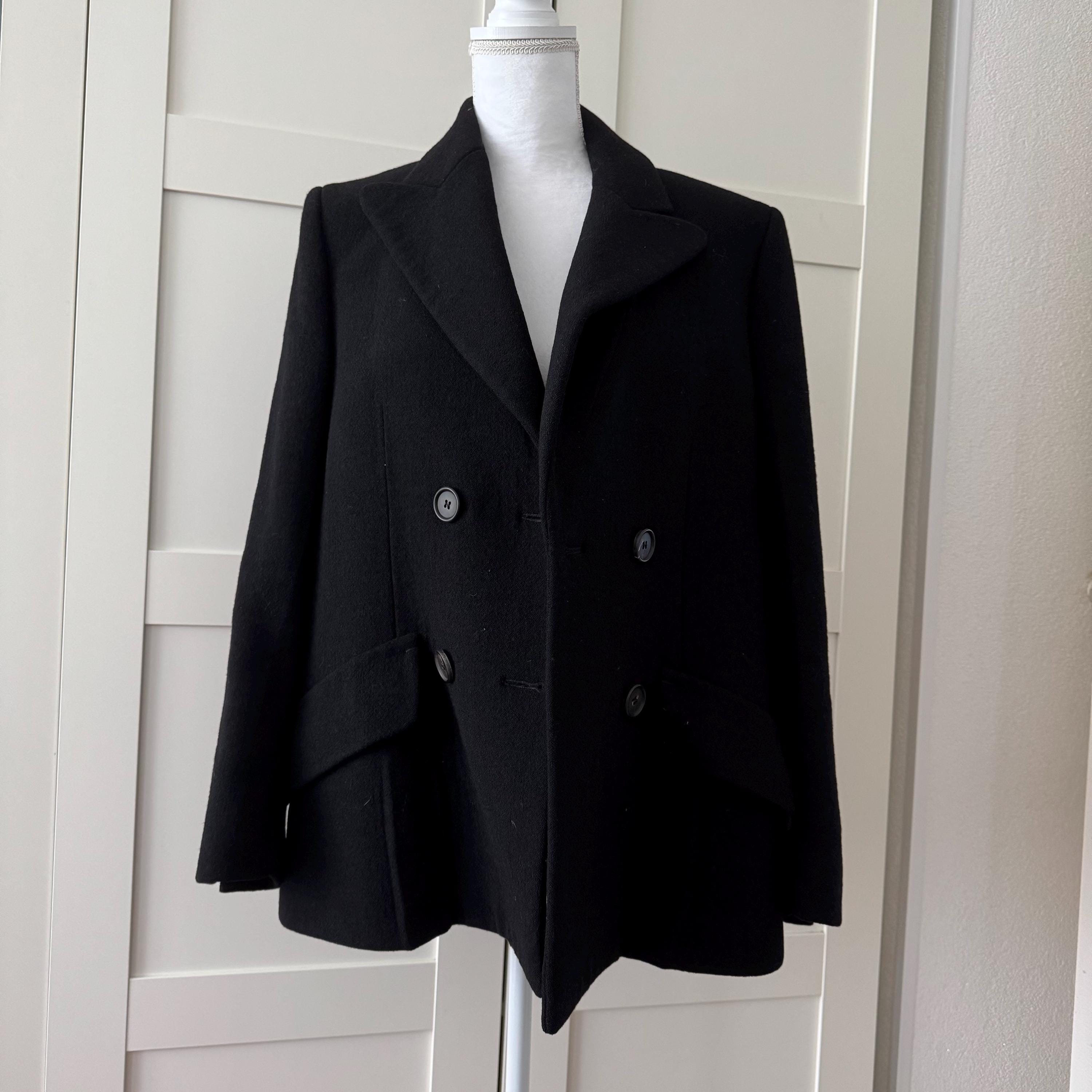 Vintage Prada Wool Coat - Etsy