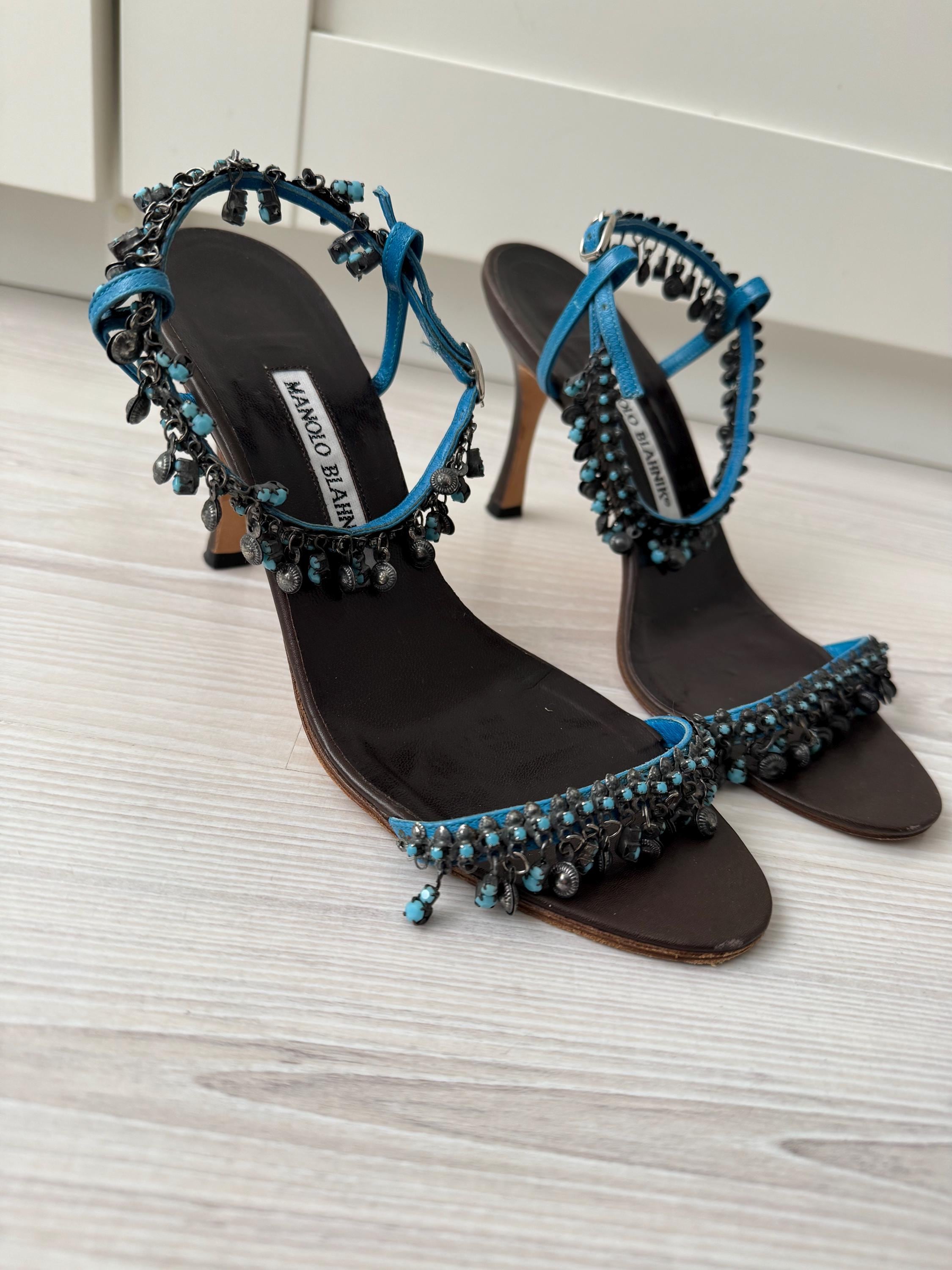 Manolo Blahnik 37 - Etsy Manolo Blahnik 37 - Etsy