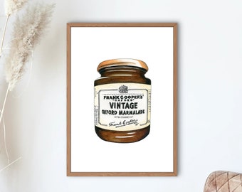 Frank Cooper es Oxford Marmalade, Foodie Geschenk, Oxford University Geschenk, Food Art, Marmalade, Küchenkunst, Haus Wärmendes Geschenk