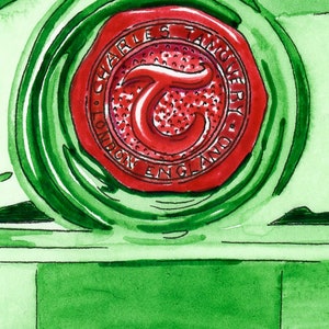 Tanqueray Gin-tryck, Ginälskare-present, Ginbar-konst, Kökskonst, Väggkonsttryck, Inflyttningspresent, bild 6