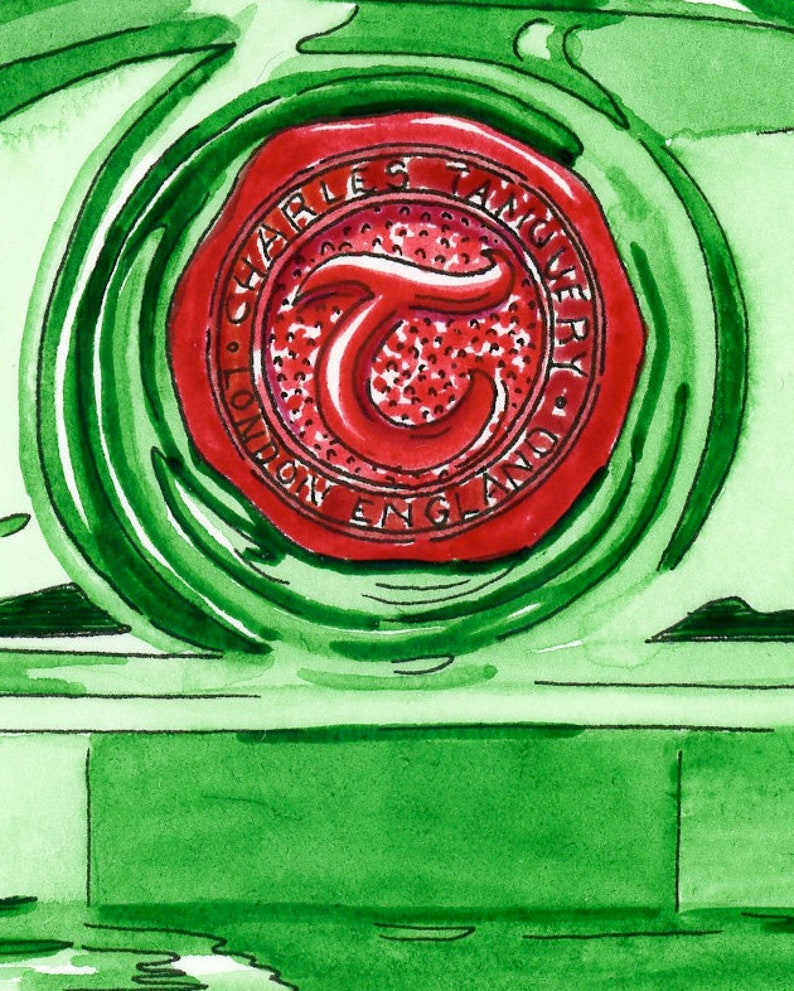 Tanqueray Gin-tryck, Ginälskare-present, Ginbar-konst, Kökskonst, Väggkonsttryck, Inflyttningspresent, bild 6