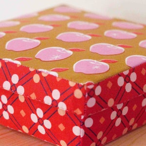 Die Quadratische Box | Englische Papierstückchen PDF Pattern