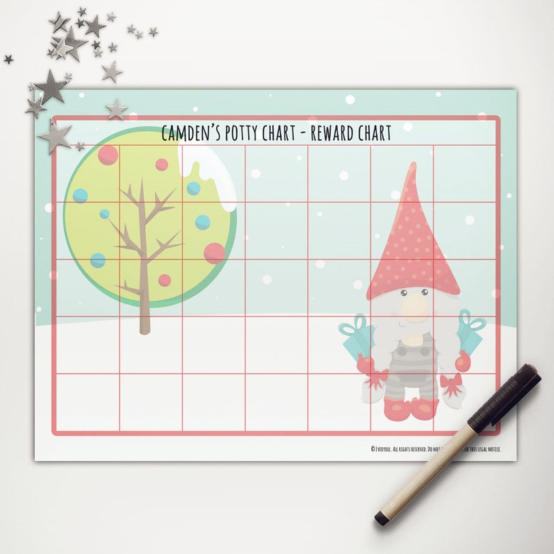 Christmas Reward Chart Printable