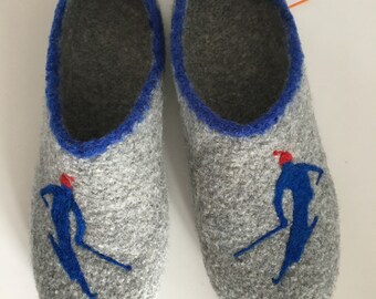 Clogs skiers felt shoes