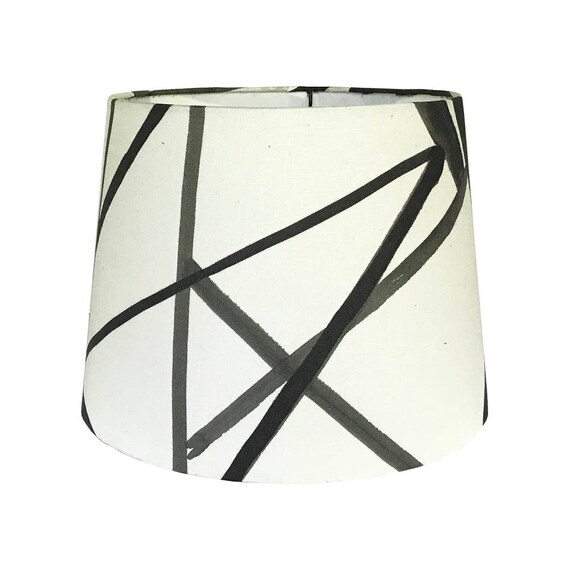 Abstract Art Print Designer Lamp Shade Etsy