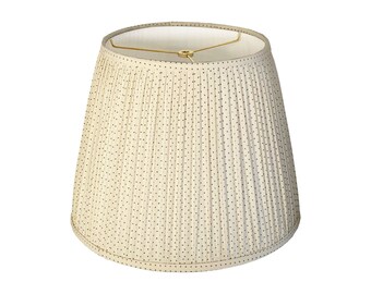 Petites Croix Gathered Lamp Shade