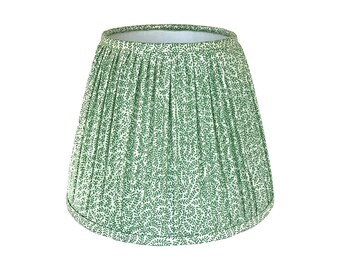 Coral Gathered Pleat Lamp Shade - Small