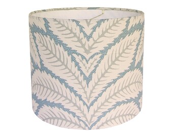 Elegant Tropical Leaf Print Lamp Shade - Small