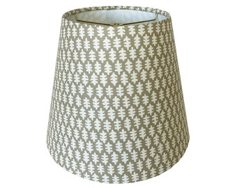 Small Scale Print Lamp Shade - Multiple Colors Available - Small