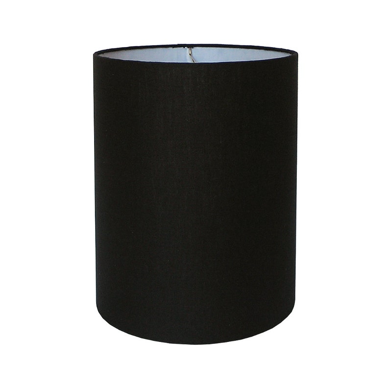 Black Linen Lamp Shade Small Custom Lampshade Shades Fabric Table Lampshades Made To Order