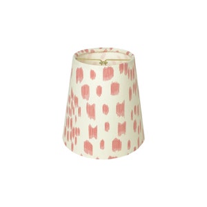 Petal Pink Animal Print Designer Chandelier / Sconce Shade image 1