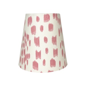 Petal Pink Animal Print Designer Chandelier / Sconce Shade image 2