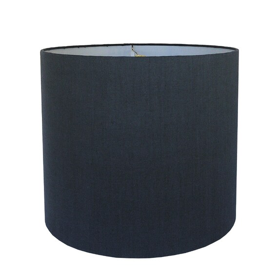 Custom Lamp Shade Navy Lampshade Blue Image 0