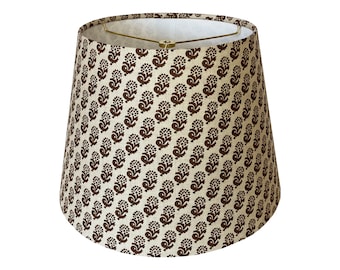 Boho Floral Lamp Shade, Multiple Sizes and Colors Available