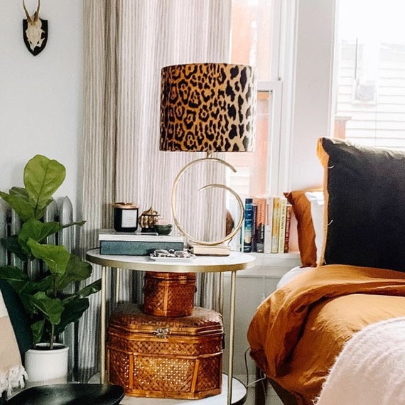 Velvet clearance animal lamp