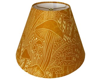 Enchanted Mushroom Forest Lamp Shade - Small