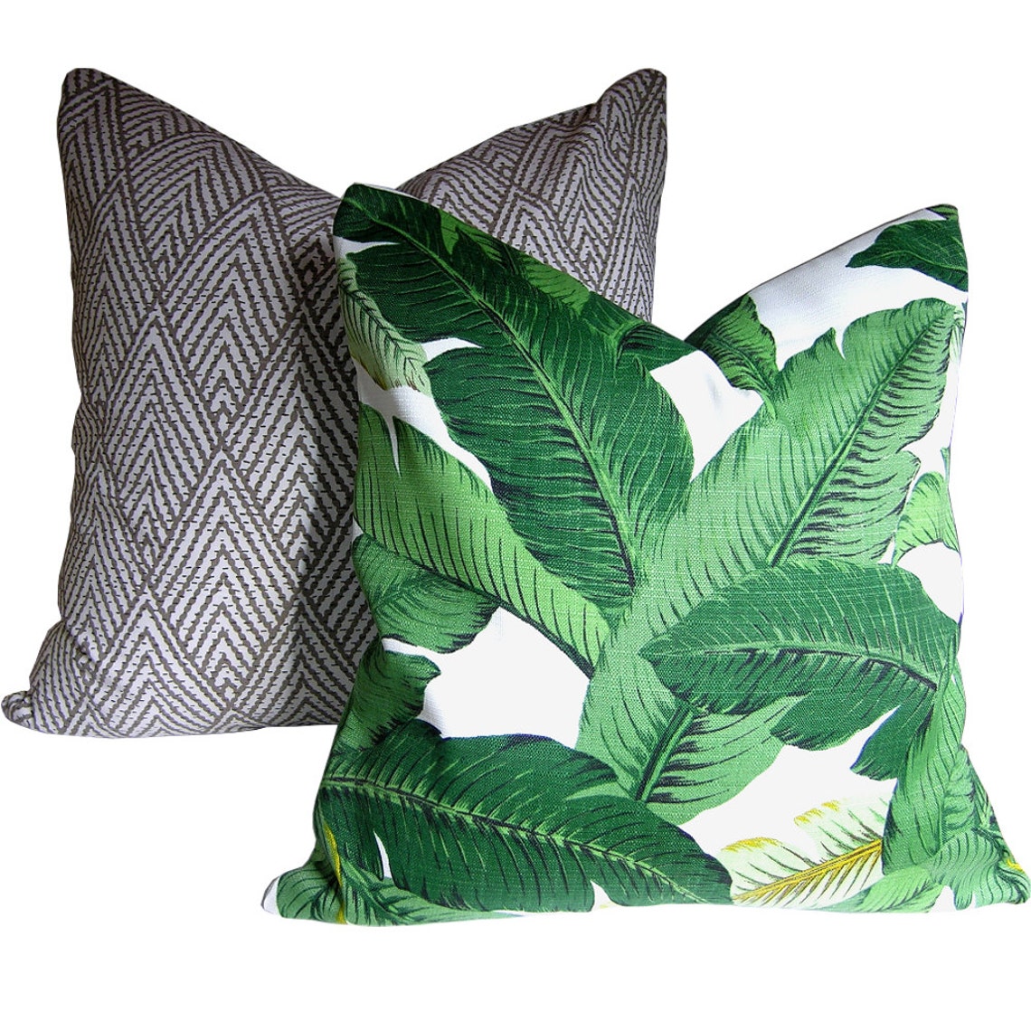 Banana Leaf Pillow Cover Etsy